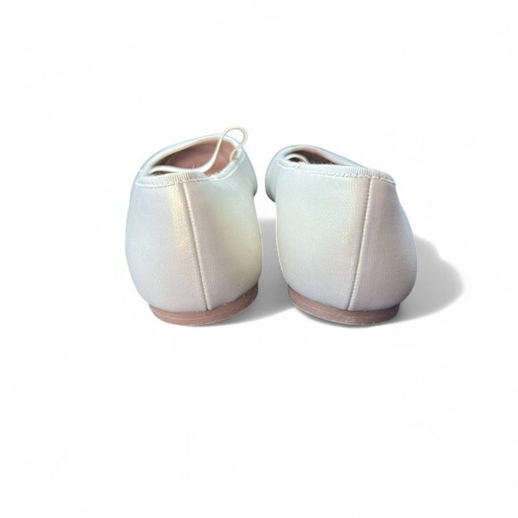 Old Navy Gold Satin Mary Jane Ballet Flats Womens Size 10 - Picture 4 of 7